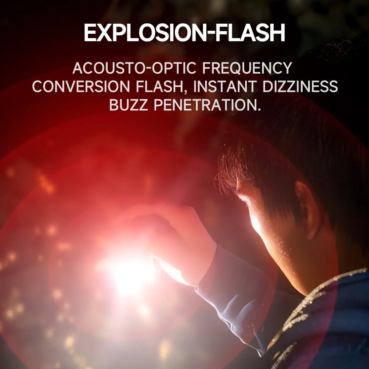 T8 Multi-Mode Pocket LED Flashlight - 1000 Lumens, Type-C Rechargeable, IPX4 Waterproof, Aluminum Alloy, Red and White Flashing, Pocket Flashlight Pleasure Silicone Flashlight