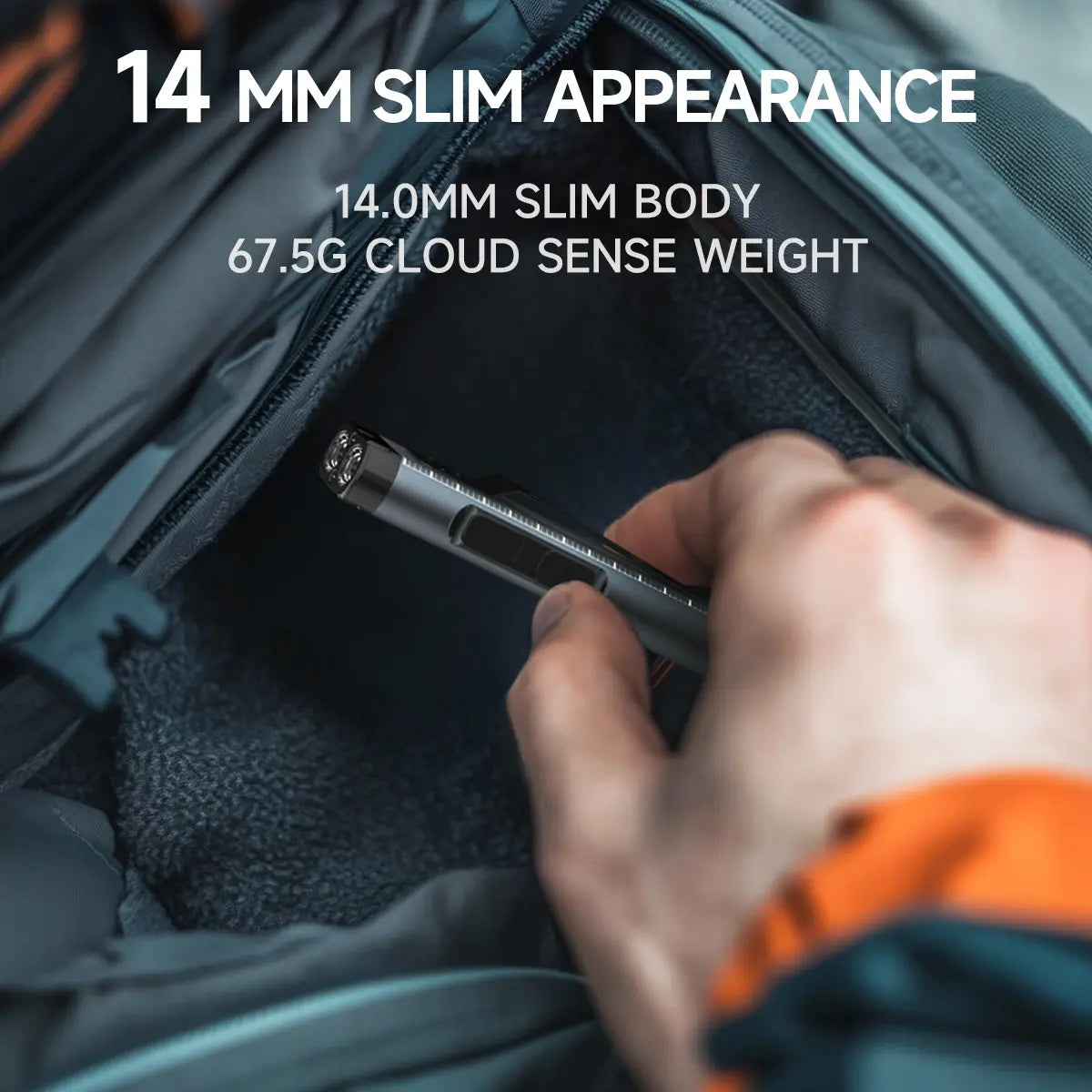 T8 Multi-Mode Pocket LED Flashlight - 1000 Lumens, Type-C Rechargeable, IPX4 Waterproof, Aluminum Alloy, Red and White Flashing, Pocket Flashlight Pleasure Silicone Flashlight